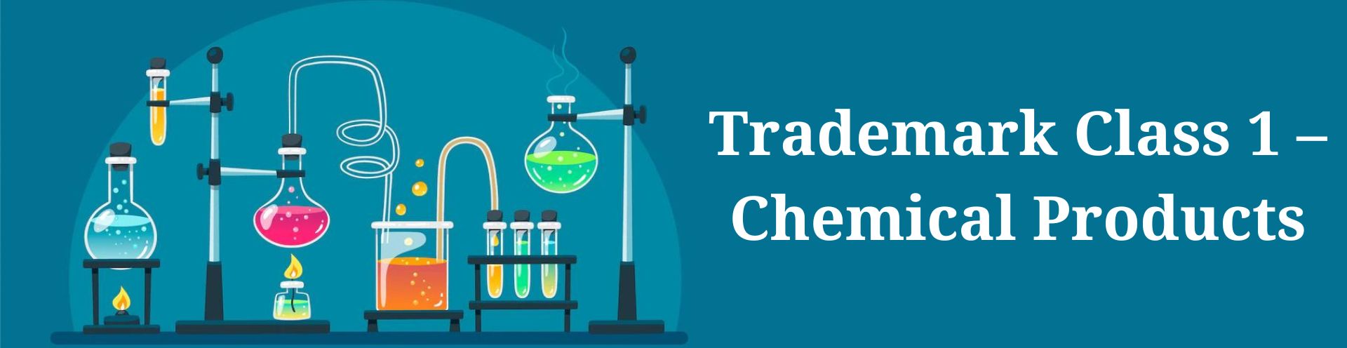 Trademark Class 1 – Chemical Products Banner